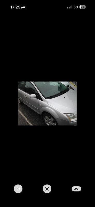 Grå Begagnad 2008 Ford Focus Halvkombi | 14 900 kr (Bra pris) - Bild 1/4