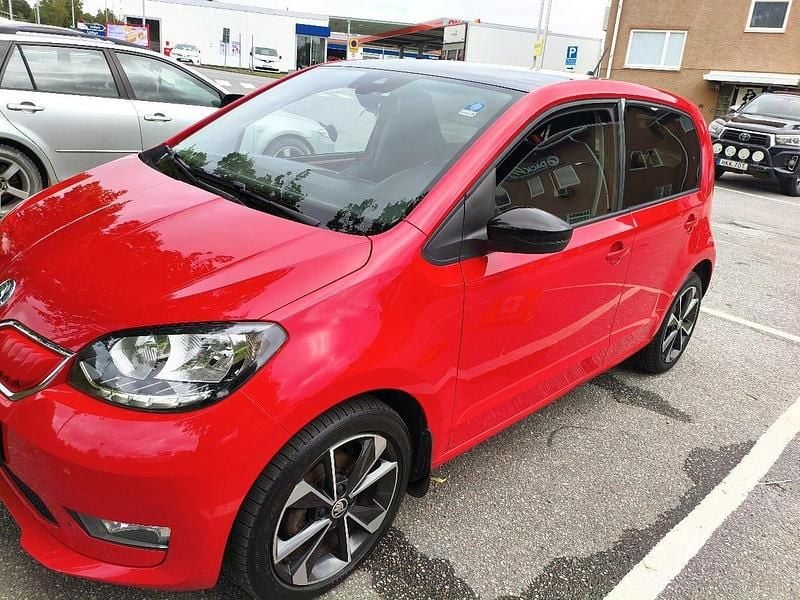Röd Begagnad 2020 Skoda Citigo-e IV Halvkombi | 79 800 kr - Bild 1/4