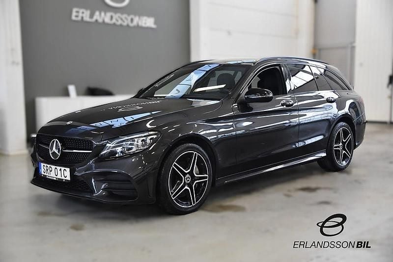 Begagnad Mercedes C300e Edition 306 HK (225 kW) 2020 Grå Kombi
