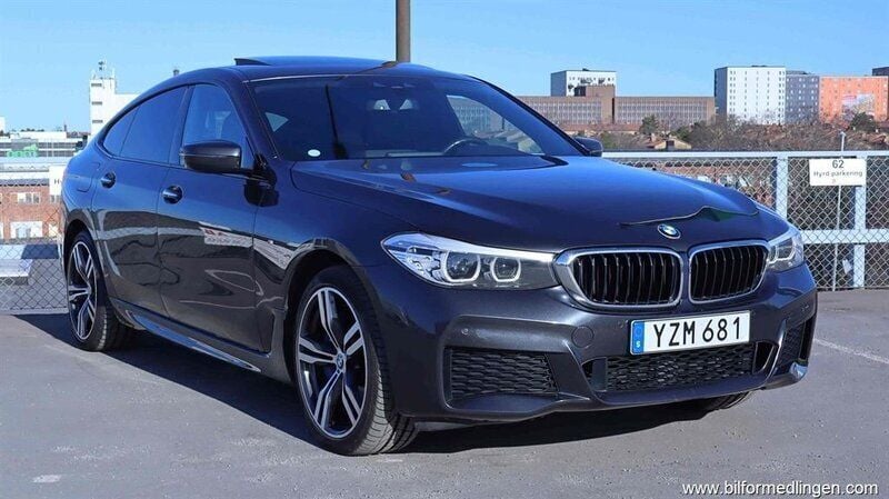 Grå Begagnad 2017 BMW 630 M Sport Sportkupé | 369 900 kr - Bild 1/4