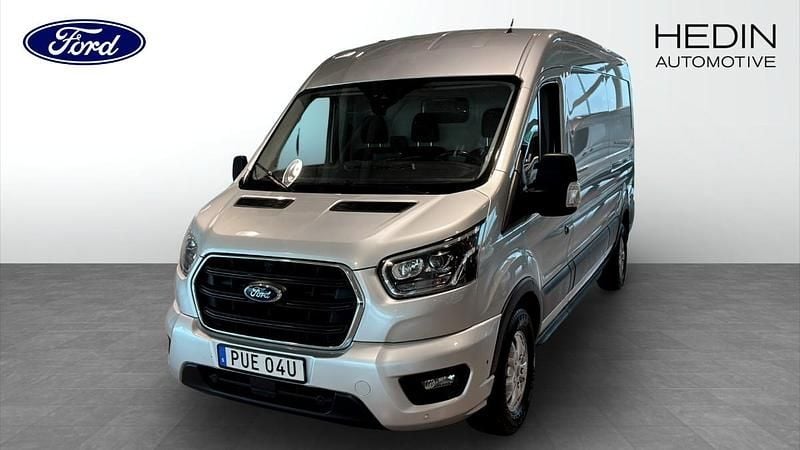 Grå (silver) Begagnad 2019 Ford Transit Van | 219 900 kr (Dyr) - Bild 1/4