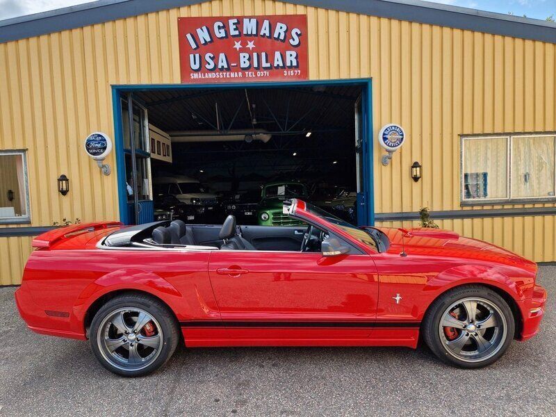 Röd Begagnad 2007 Ford Mustang GT Convertible Cab | 215 000 kr (Bra pris) - Bild 1/4