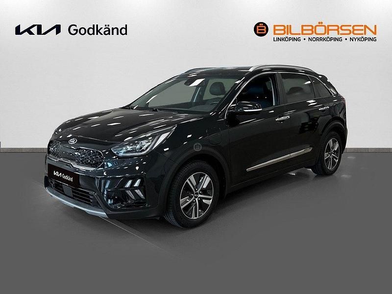 Svart Begagnad 2021 Kia Niro 2 SUV | 259 900 kr (Marknadspris) - Bild 1/4