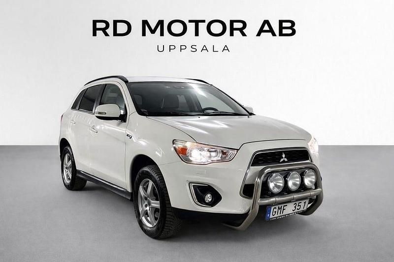 Begagnad Mitsubishi ASX Comfort Edition 117 HK (86 kW) 2013 Vit SUV