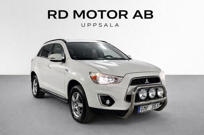Vit Begagnad 2013 Mitsubishi ASX Comfort Edition SUV | 99 900 kr (Bra pris) - Bild 1/4