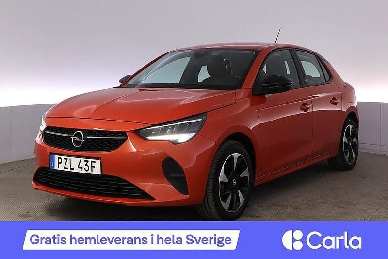 Röd Begagnad 2021 Opel Corsa-e Design & Tech Halvkombi | 162 990 kr (Marknadspris) - Bild 1/4