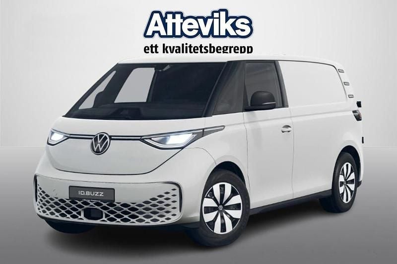 Vit Ny 2025 VW ID. Buzz Pro Minibuss | 651 625 kr - Bild 1/3