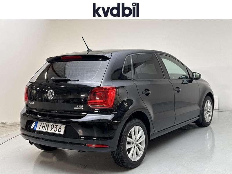 Begagnad VW Polo 2017 Svart