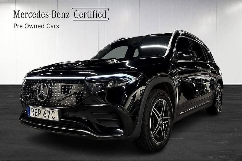 Svart Begagnad 2024 Mercedes EQB300 Advanced SUV | 499 000 kr (Lite dyr) - Bild 1/4