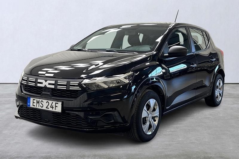 Begagnad Dacia Sandero Essentiel 91 HK (66 kW) 2022 Svart Halvkombi