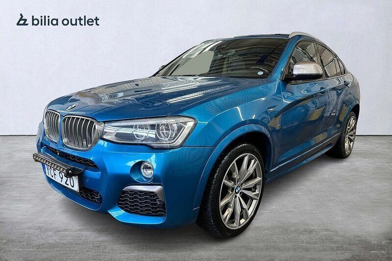 Blå Begagnad 2016 BMW X4 M Sport SUV | 329 000 kr (Marknadspris) - Bild 1/3