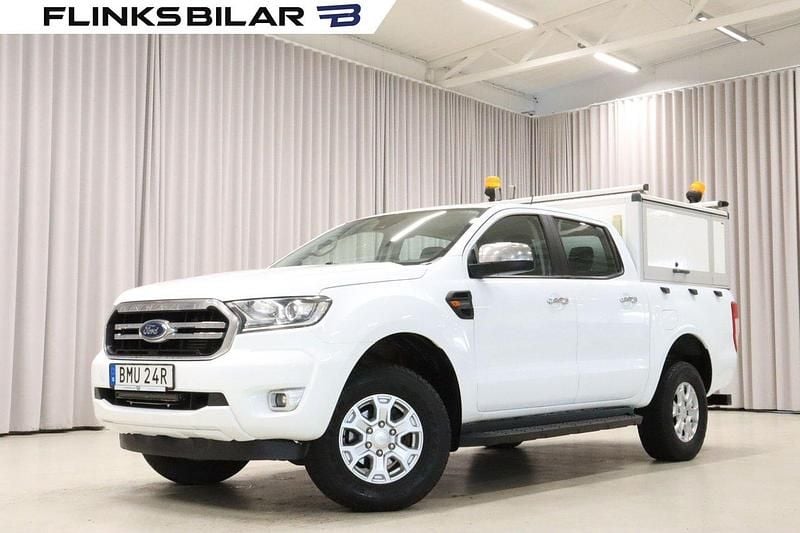 Vit Begagnad 2020 Ford Ranger Pickup | 249 900 kr (Bra pris) - Bild 1/4