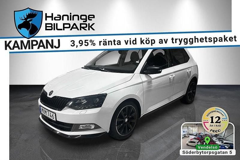 Vit Begagnad 2015 Skoda Fabia Monte Carlo Halvkombi | 99 995 kr (Marknadspris) - Bild 1/2
