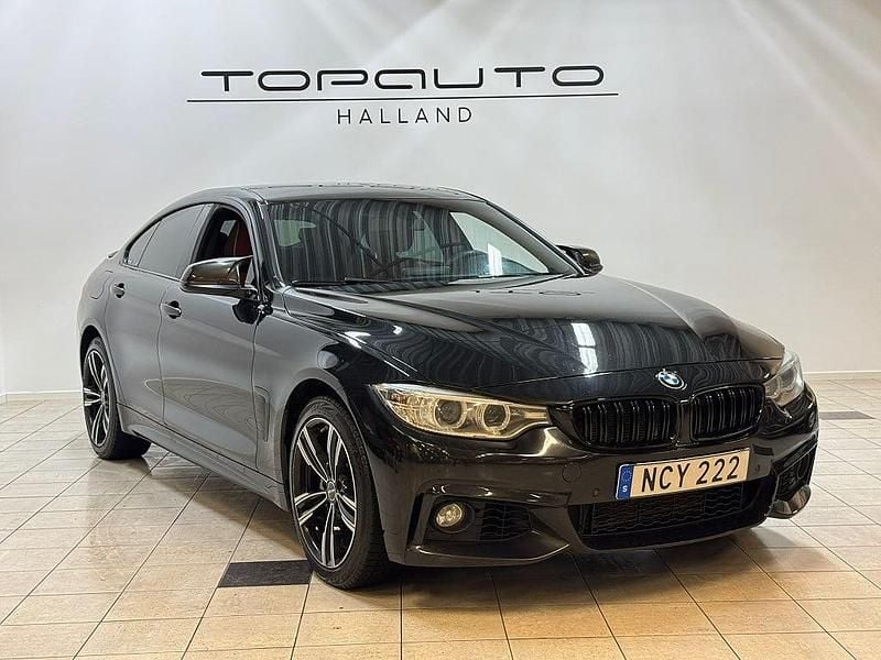 Svart Begagnad 2016 BMW 435 Gran Coupé M Sport Sportkupé | 209 900 kr (Marknadspris) - Bild 1/4