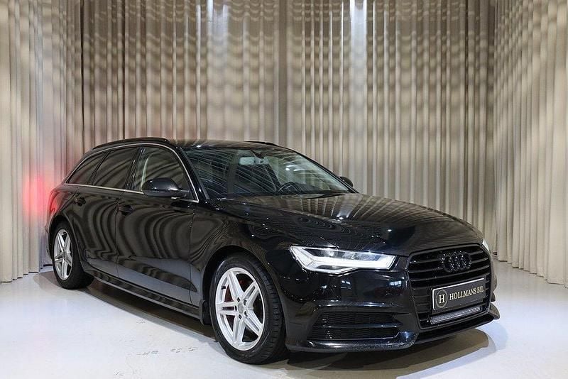 Svart Begagnad 2018 Audi A6 S-Line Kombi | 189 900 kr (Superpris) - Bild 1/4
