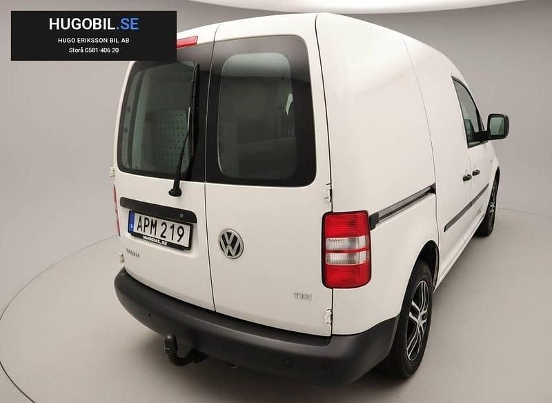 Begagnad VW Caddy 75 HK (55 kW) 2014 Vit Minibuss