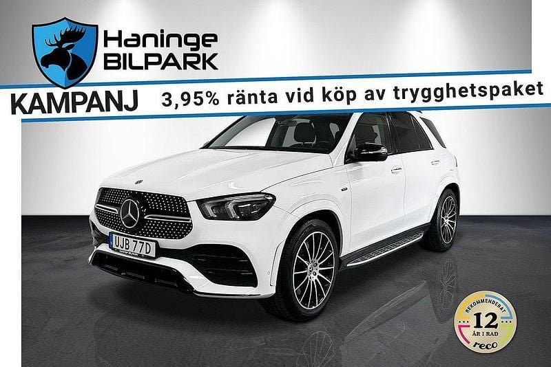 Vit Begagnad 2020 Mercedes GLE350e AMG line SUV | 679 900 kr (Marknadspris) - Bild 1/2
