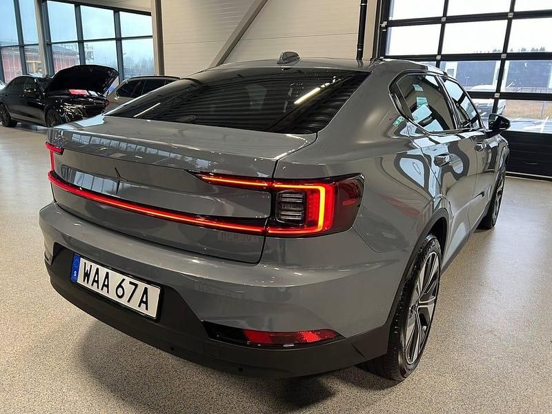 Begagnad Polestar 2 Standard Range Single Motor 169 kW (231 HK) 2023 Grå Halvkombi