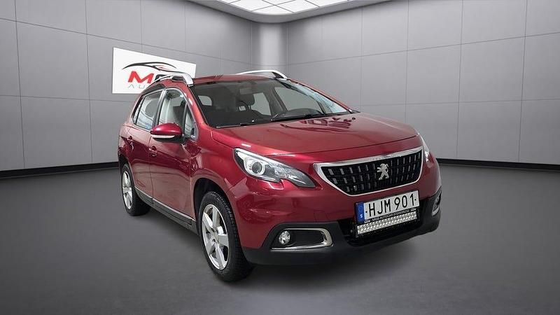 Begagnad Peugeot 2008 110 HK (80 kW) 2017 Röd SUV