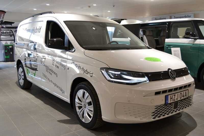 Vit Ny 2025 VW Caddy Maxi Minibuss | 596 875 kr - Bild 1/4