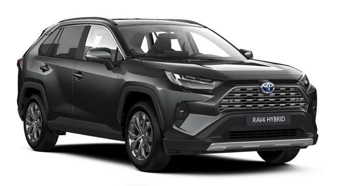 Grå Begagnad 2025 Toyota RAV4 Hybrid Executive SUV | 499 900 kr (Marknadspris) - Bild 1/3