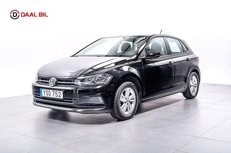 Begagnad VW Polo 95 HK (69 kW) 2018 Svart Halvkombi