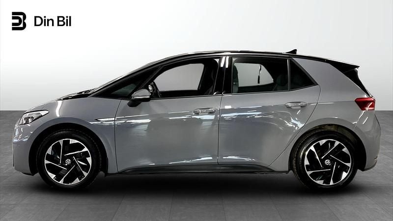 Begagnad VW ID.3 Pro 150 kW (204 HK) 2022 Grå Halvkombi