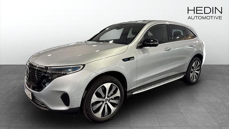 Silver Begagnad 2020 Mercedes EQC400 SUV | 379 900 kr (Superpris) - Bild 1/4
