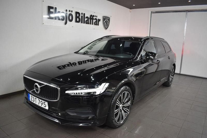 Svart Begagnad 2018 Volvo V90 Kombi | 199 500 kr (Marknadspris) - Bild 1/4