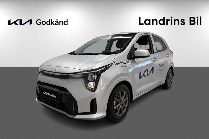 Grå Ny 2024 Kia Picanto Halvkombi | 199 300 kr - Bild 1/4