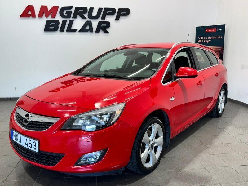 Röd Begagnad 2011 Opel Astra Enjoy Kombi | 49 900 kr (Marknadspris) - Bild 1/4