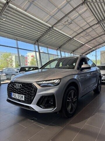 Florettsilver metallic Ny 2025 Audi Q5 Sportback S-Line SUV | 629 000 kr (Marknadspris) - Bild 1/4