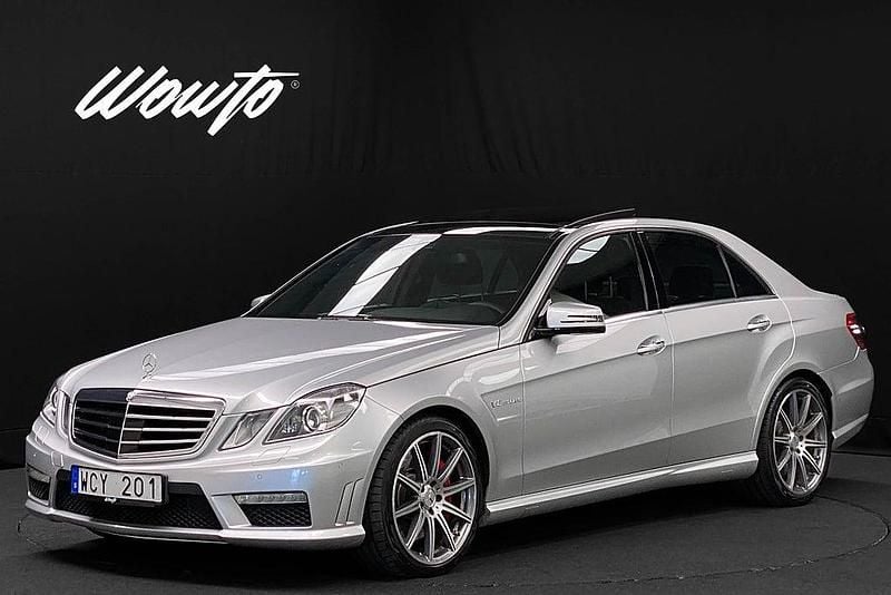 Begagnad Mercedes E63 AMG AMG 558 HK (410 kW) 2012 Silver Sedan