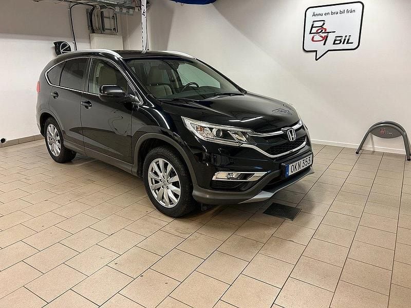Svart Begagnad 2016 Honda CR-V Executive SUV | 189 900 kr (Marknadspris) - Bild 1/4