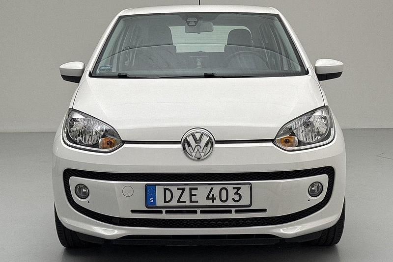Vit Begagnad 2014 VW up! high up! Halvkombi | 69 000 kr (Marknadspris) - Bild 1/4