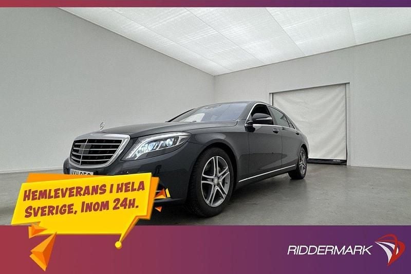 Mörkblå Begagnad 2013 Mercedes S350 Sedan | 389 800 kr (Superpris) - Bild 1/3