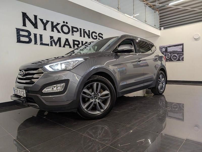 Begagnad Hyundai Santa Fe Premium 197 HK (144 kW) 2015 Silver SUV