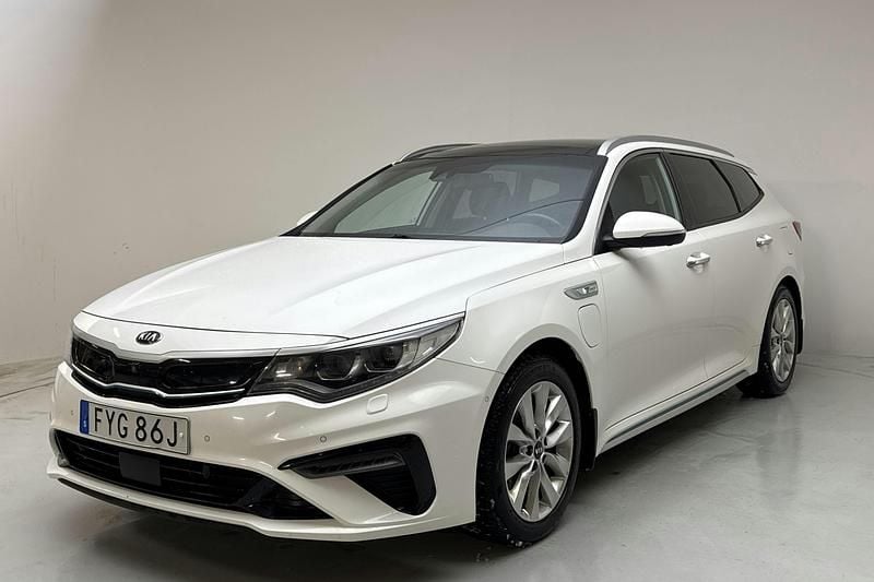 Vit Begagnad 2020 Kia Optima Advance Kombi | 150 000 kr (Bra pris) - Bild 1/4