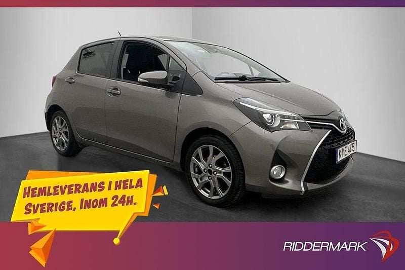 Grå Begagnad 2016 Toyota Yaris | 129 900 kr (Lite dyr) - Bild 1/3