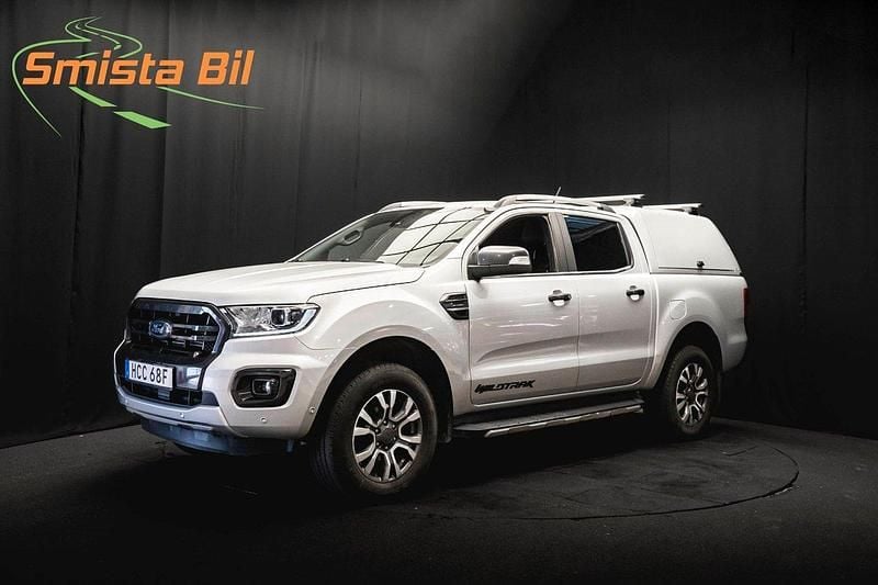 Grå Begagnad 2022 Ford Ranger Wildtrack Pickup | 419 900 kr (Bra pris) - Bild 1/3