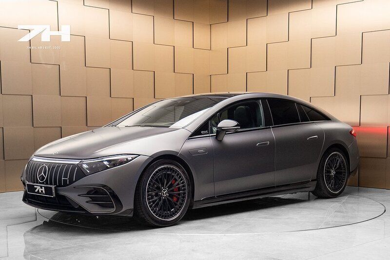 Grå Begagnad 2022 Mercedes EQS 53 AMG AMG Sedan | 1 049 000 kr - Bild 1/4