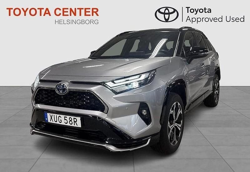 Grå Begagnad 2022 Toyota RAV4 Hybrid Premium SUV | 489 900 kr (Lite dyr) - Bild 1/4