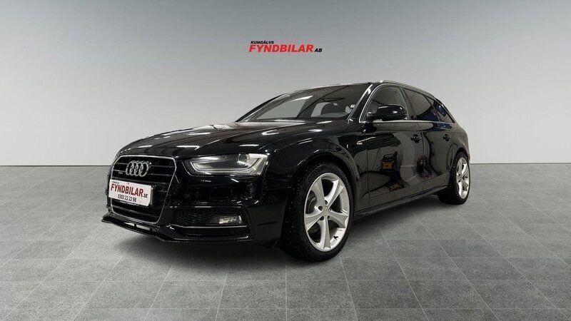 Svart Begagnad 2014 Audi A4 Kombi | 128 900 kr (Marknadspris) - Bild 1/4
