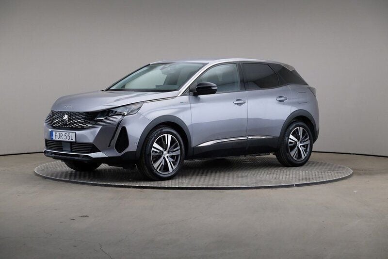 Grå Begagnad 2022 Peugeot 3008 Allure SUV | 279 000 kr (Marknadspris) - Bild 1/4