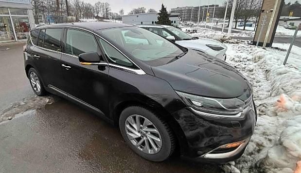 Begagnad Renault Espace 160 HK (117 kW) 2015 Svart Minibuss