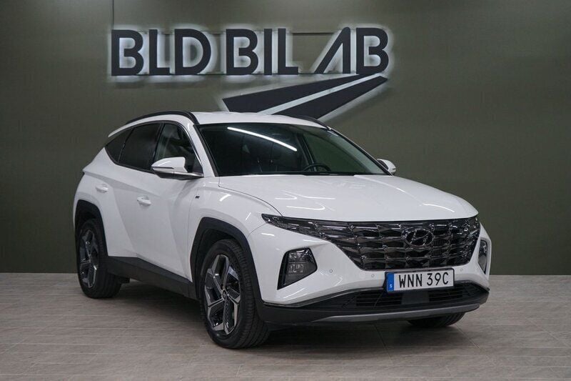 Vit Begagnad 2021 Hyundai Tucson Advanced SUV | 279 900 kr (Marknadspris) - Bild 1/4