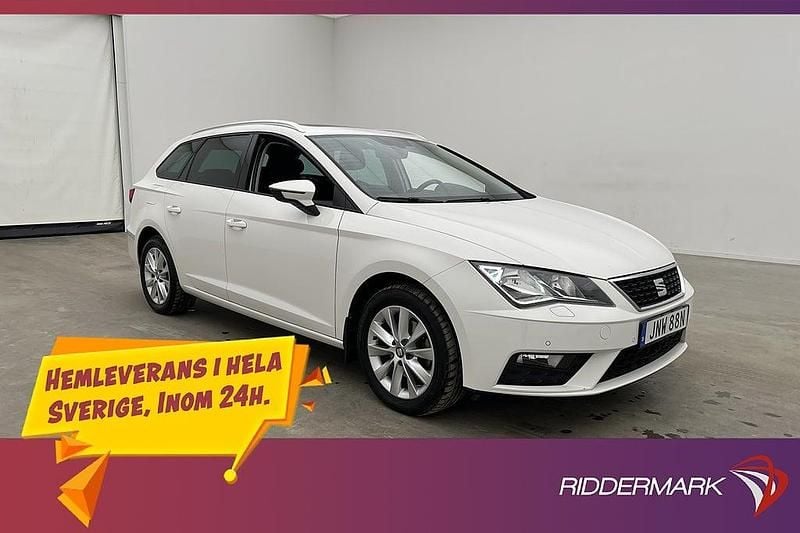Vit Begagnad 2020 Seat Leon ST Style Kombi | 149 900 kr (Marknadspris) - Bild 1/3