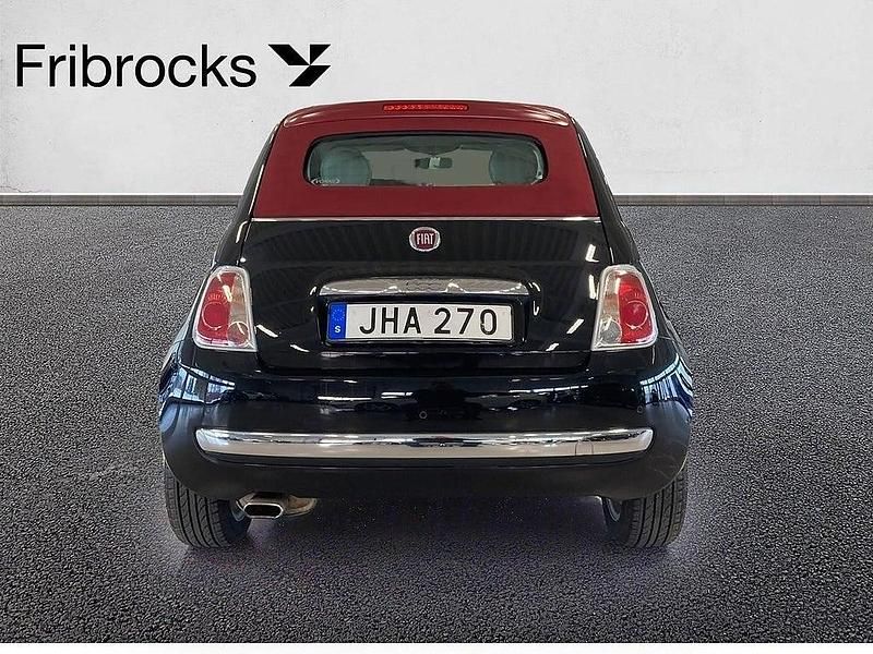 Begagnad Fiat 500C 69 HK (50 kW) 2013 Svart Cab