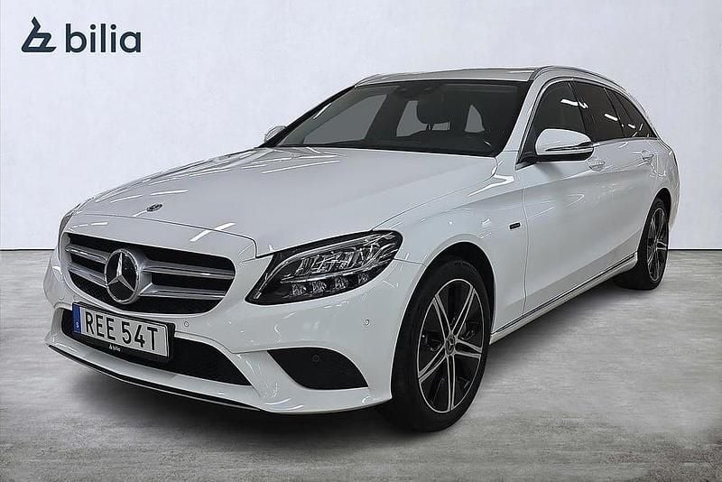Begagnad Mercedes C300e 211 HK (155 kW) 2020 Vit Kombi
