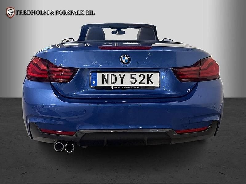 Begagnad BMW 420 M Sport 184 HK (135 kW) 2019 Blå Cab